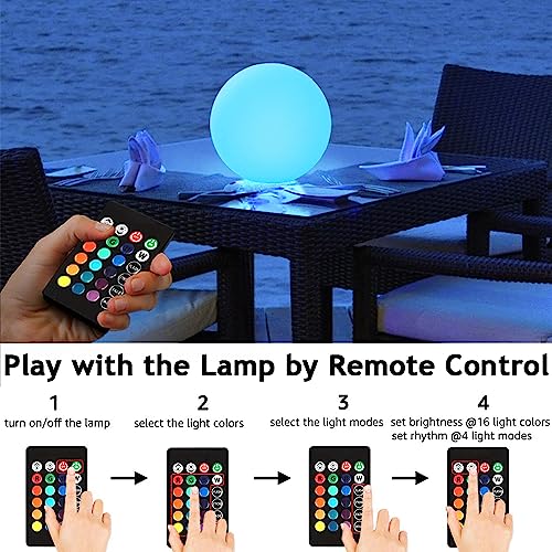 Glowing LED Ball Light