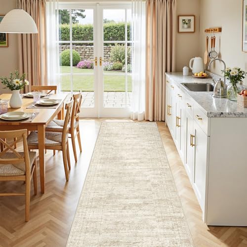 2x6 Washable Runner Rug for Hallway (24 Count)