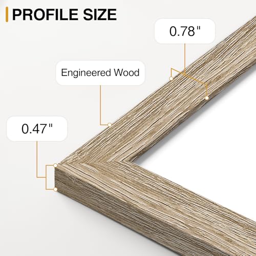 12x12 Picture Frames Set of 9 for Wall Mounting (9 Count)