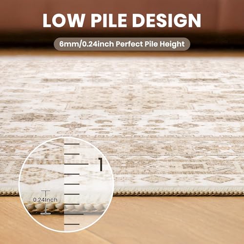 2x5 Rug Runners for Hallways Non Slip (10 Sq Ft)