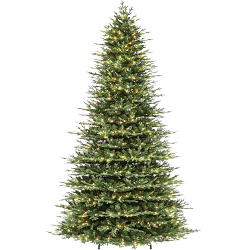 12 ft Prelit Artificial Christmas Tree with 850 Warm White LEDs