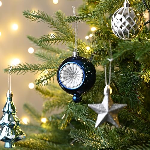 100ct Christmas Tree Decorations Ball Ornaments Set Medium (100 Count)