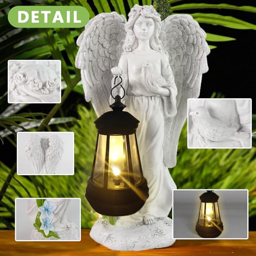 Solar Angel Garden Statue