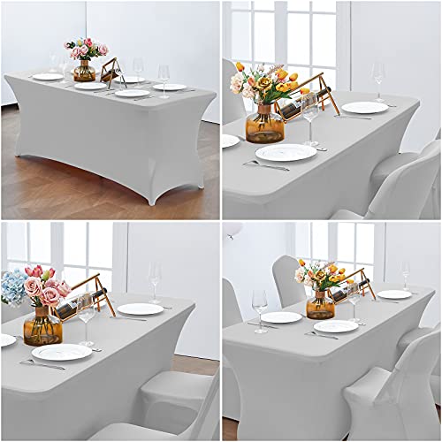 8FT Stretch Spandex Fitted Tablecloth