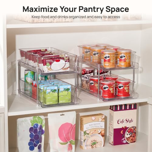 2 Pack Larger Pull Out Bathroom Under Sink Organizer (2 Count)
