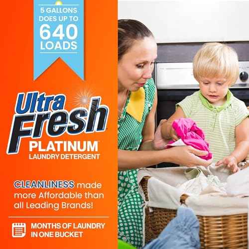 6X Platinum Laundry Detergent (640 Fl Oz)