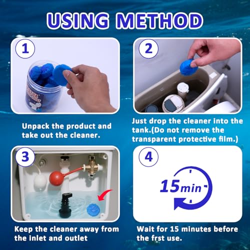 20 Pcs Toilet Bowl Cleaners (20 Count)
