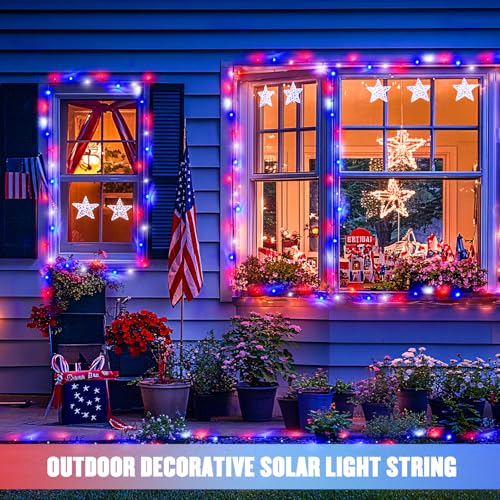 2 Pack Solar String Lights (66 Foot)