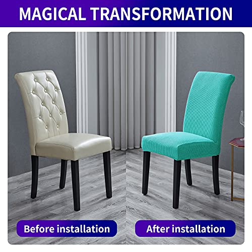 Stretch Chair Covers for Dining Room Set of 4