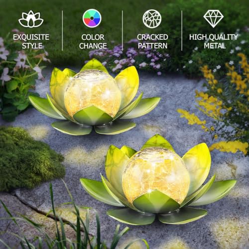 Garden Solar Light Outdoor (2 Count)