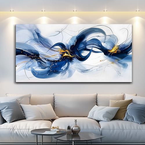 Canvas Wall Art For Living Room Large Wall Decor For Office Bedroom Decorations Abstract Ink Painting Artwork Room Wall Mural Aesthetic Home Decor 30x60 In