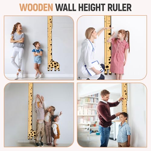 Wooden Growth Chart for Kids (6 Count)