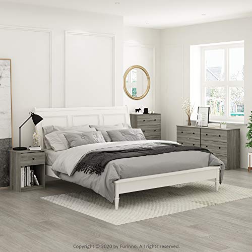 TIDUR Set of 2 Night Stand with Drawer