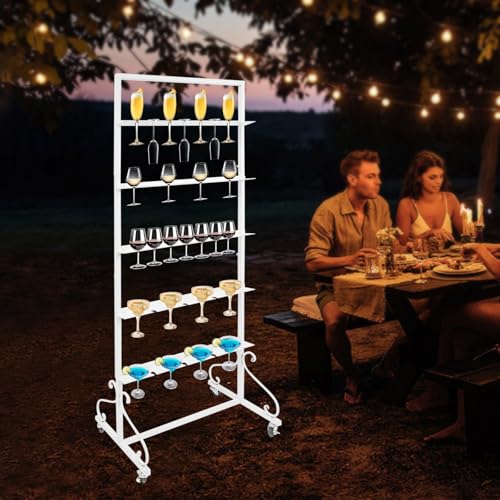 40 Slots Champagne Holder Stand for Party