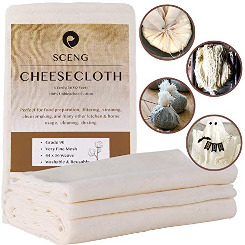 Cheesecloth Grade 90 (36 Sq Ft)