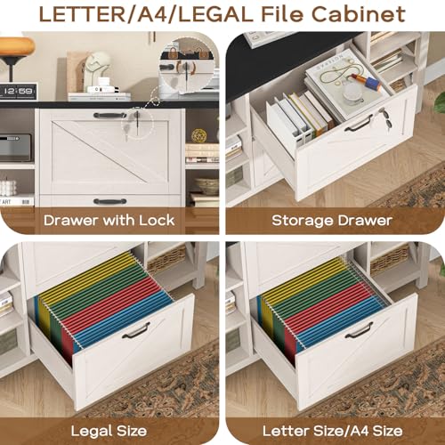 File Cabinet with 2 Drawers