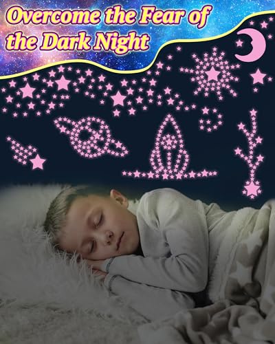 201 Pcs Glow in The Dark Stars Stickers for Ceiling (201 Count)