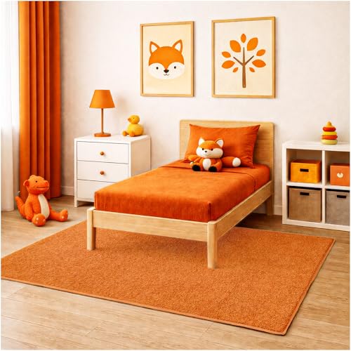 Soft & Colorful 6' x 6' Kids Classroom Area Rug