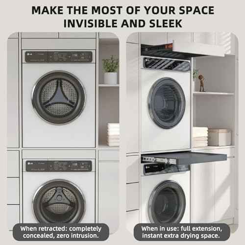 Hidden Pull Out Drying Rack