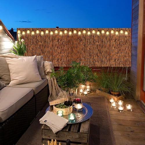Reed Bamboo Screen Fencing (65.6 Sq Ft)