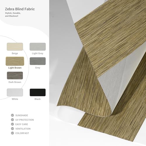 Cordless Zebra Blinds for Windows