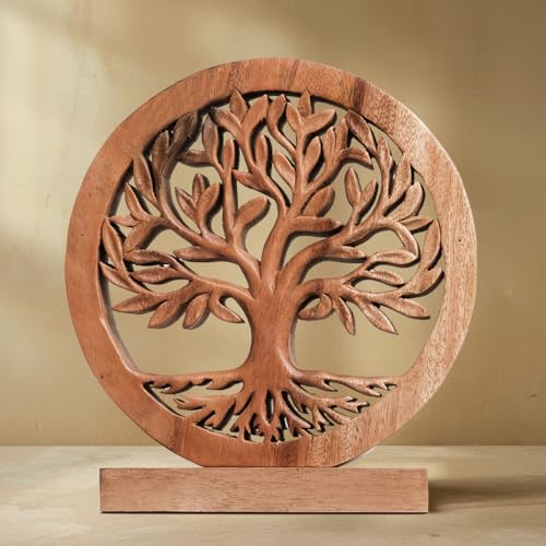 Wood Tree of Life Sculpture