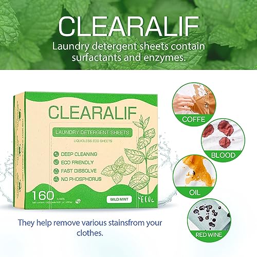 Laundry Detergent Sheets Up to 160 Loads (160 Count)