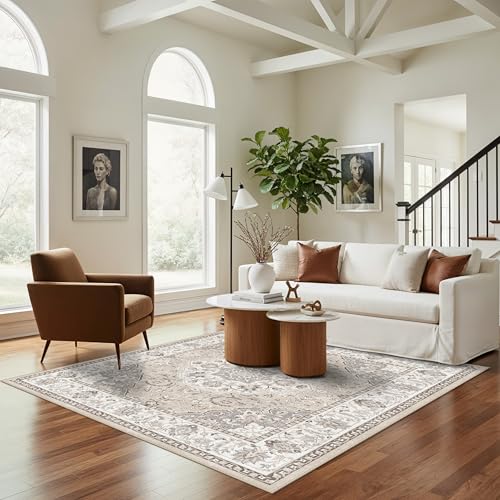 6ft Square Living Room Area Rug (36 Sq Ft)