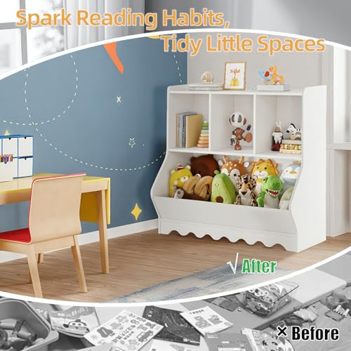 Wood Kid Storage Cubby