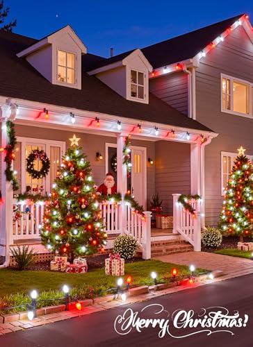 50Ft Christmas Lights Outdoor (50 Count)