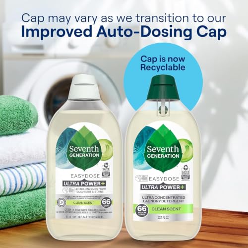 Laundry Detergent Ultra Concentrated Clean Scent oz 2 Pack 132 Loads (46.2 Fl Oz)