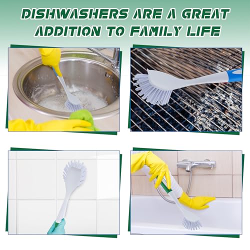 20 Pcs Kitchen Scrub Dish Brush Bulk (20 Count)