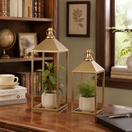 Decorative Candle Lanterns Indoor (2 Count)