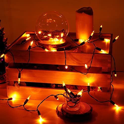 16 Ft 50 LEDs Halloween Mini String Lights (34 Foot)