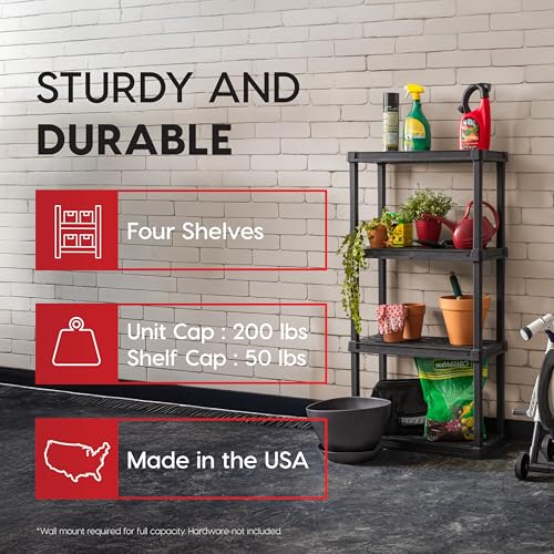 Plastic Storage Shelves