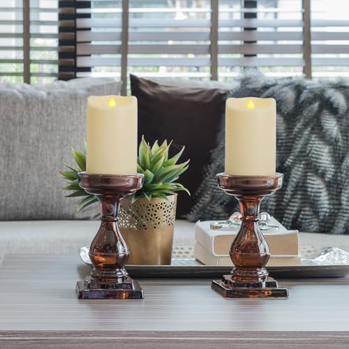 Flickering Flameless Candles with Remote and Timers