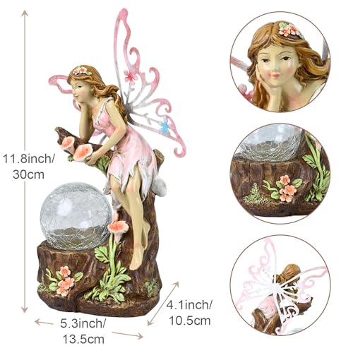 Garden Fairy Statue Outdoor Decor