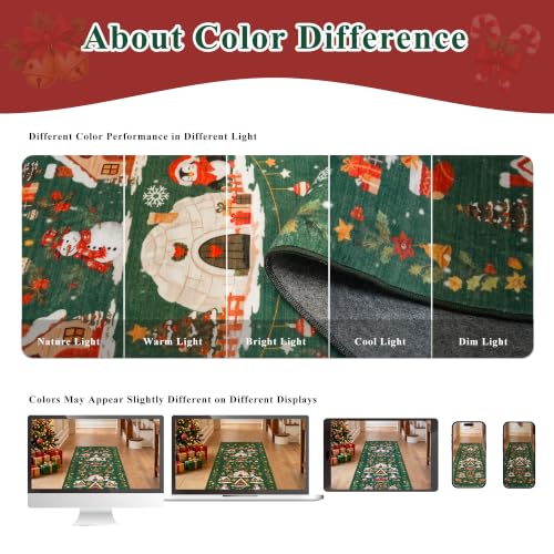 Christmas 3x4 Entryway Area Rugs (12 Sq Ft)