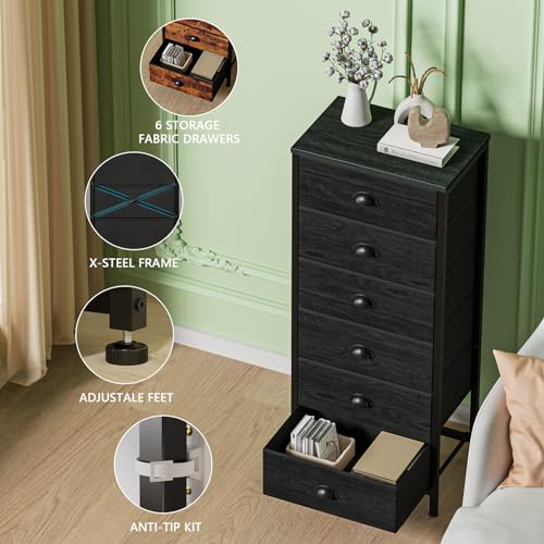 Black Dresser for Bedroom