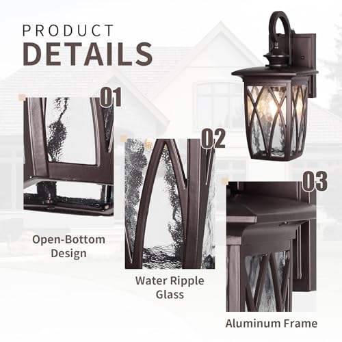 Dusk to Dawn Outdoor Wall Light Fixtures