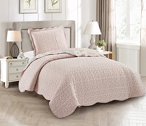 Rose and Sage Quilt Set (2 Count)