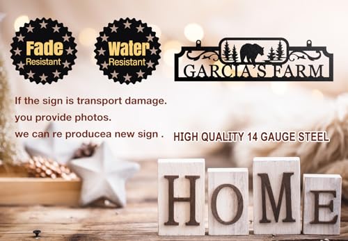 Custom Farm Sign