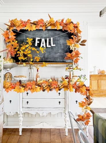 Fall Maple Leaves (6 Foot)