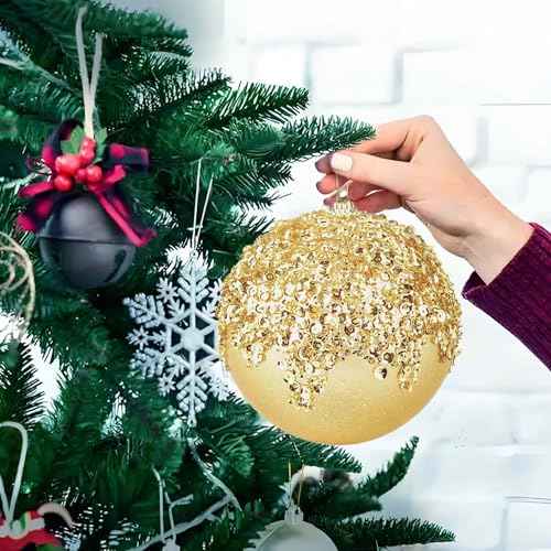 3Pcs Christmas Balls Ornaments (8.18 Count)