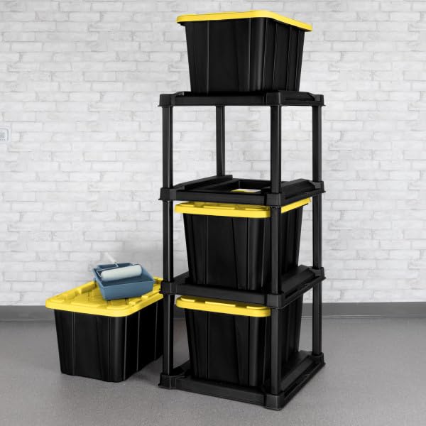 4 Tier Tote Rack with 4 (5 Count)
