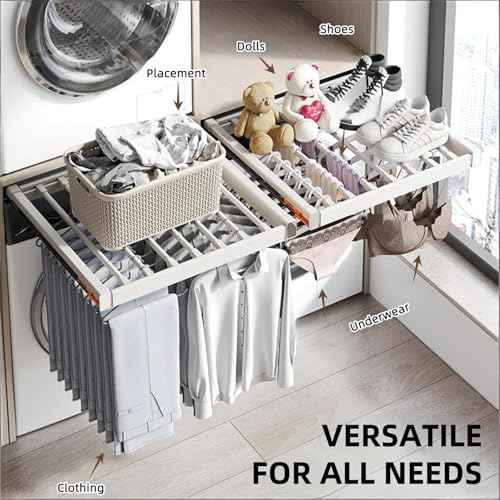 Hidden Pull Out Drying Rack