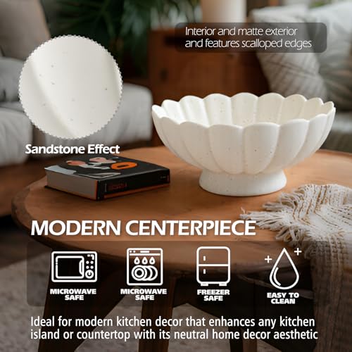 Large Fruit Bowl for Kitchen Counter