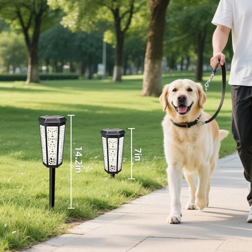 4 Pack Solar Pathway Landscape Lights (4 Count)