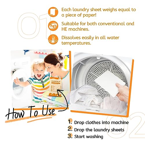 Laundry Detergent Sheets (64 Count)