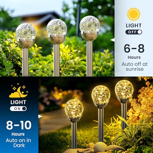 Solar Garden Lights Outdoor (6 Count)